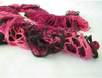 Hand-Knit Scarf By Charlotte Berman