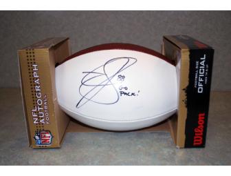 Autographed Football by Packers Tight End, Jermichael Finley