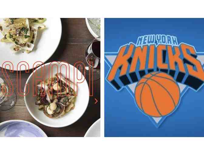2 Tix to a NY Knicks @ MSG on 2/12/2020 and Dinner at Scampi NYC - Photo 1