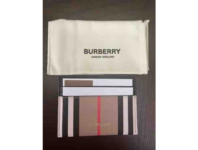 Burberry Sandon Canvas &amp; Leather Card Case - Photo 2