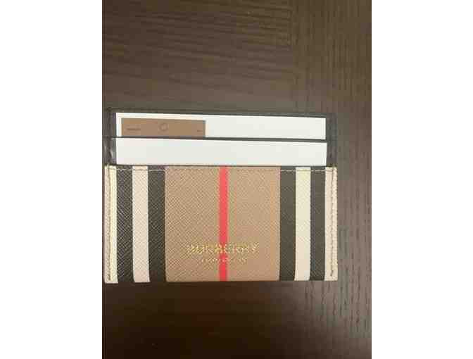 Burberry Sandon Canvas &amp; Leather Card Case - Photo 3