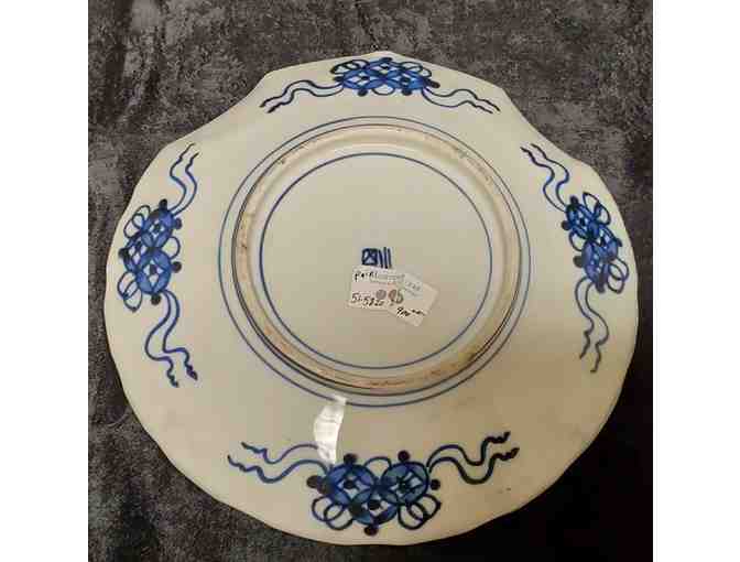 c. 1860 Pair of Imari Porcelain Fan Dishes