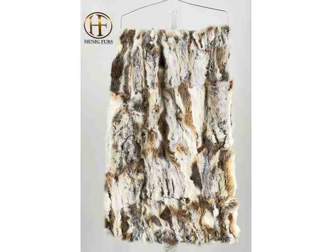 Rabbit Throw-Available in Natural, White, OR Black