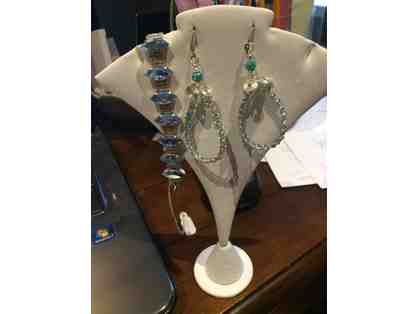 Handmade Earrings and Bracelet