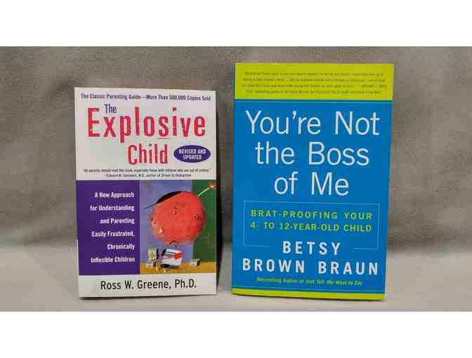 Two (2) books on Parenting a strong willed child