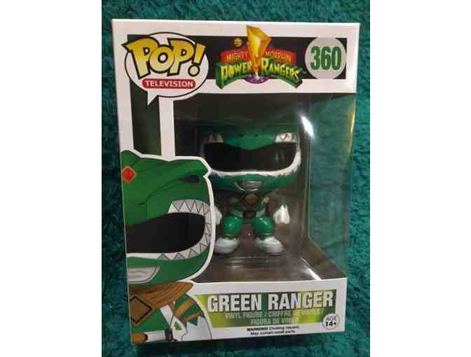 Three (3) Pop Green Power Ranger Figures