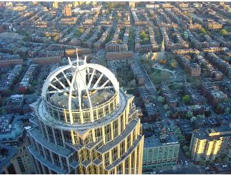 4 tickets to Prudential Skywalk + 2 New England Aquarium passes+$50 to Phantom Gourmet