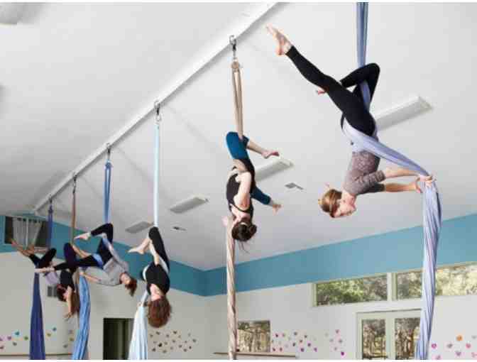 Adult Aerial (Silks) Class for You and 11 of Your Friends with Elizabeth DeMonico on May 21, 2017