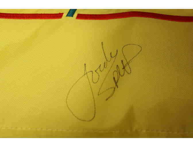 2016 Shell Houston Open Pin Flag Autographed by Jordan Spieth