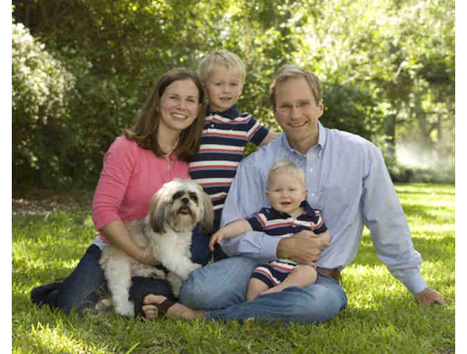 11x14 Family Portrait Package with One Hour of Retouching