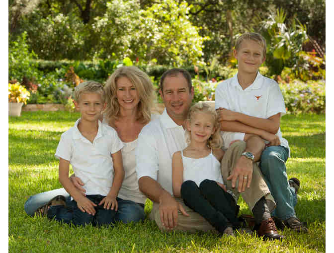 11x14 Family Portrait Package with One Hour of Retouching