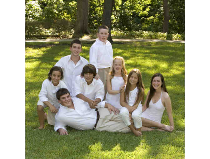 11x14 Family Portrait Package with One Hour of Retouching