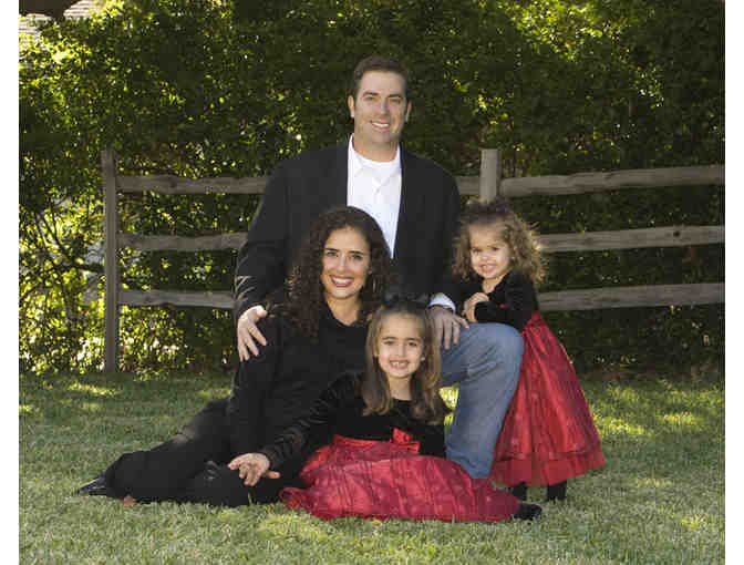 11x14 Family Portrait Package with One Hour of Retouching