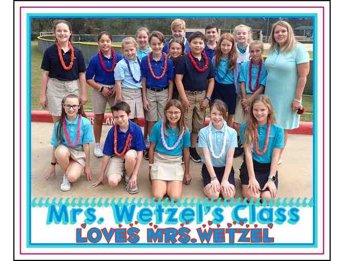 5th Grade Memory Book - Wetzel