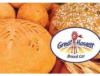 Great Harvest Bread Basket - Value $45