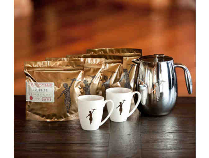 STORYVILLE - Coffee Press, 2 Mugs & Coffee Delivered for 1 Month
