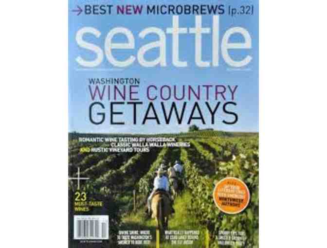 Seattle Magazine Subscription