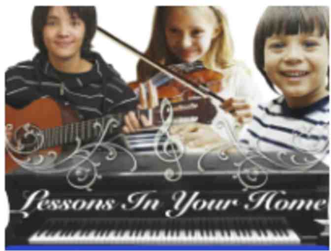 LESSONS IN YOUR HOME - $100 Gift Certificate For Music Lessons