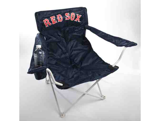 Navy Red Sox Folding Chair