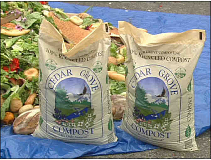 CEDAR GROVE COMPOST - 1 Yard OR 10 Bags of Compost