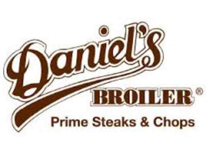 DANIELS BROILER - $20 Gift Certificates for lunch or dinner