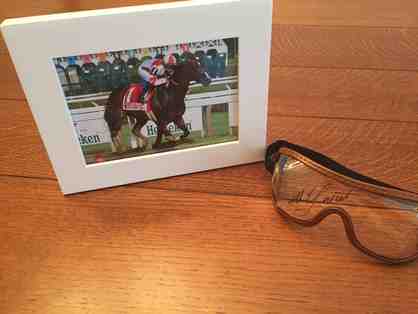 Mike Smith-signed Goggles & Songbird Photo