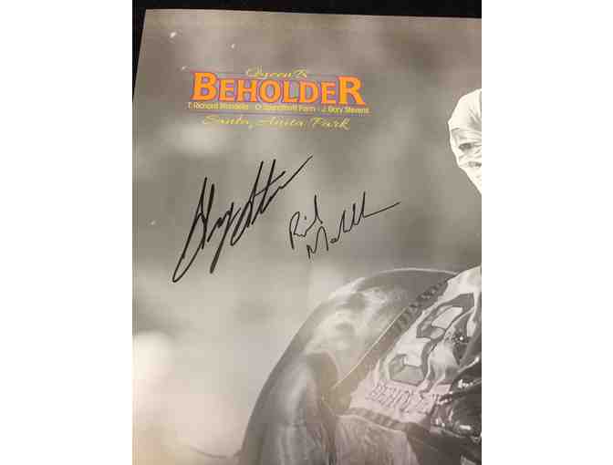 Beholder Poster #2 signed by Richard Mandella & Gary Stevens