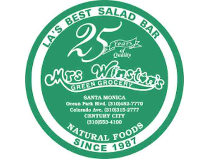 Mrs. Winston's  - Home of LA's Best Salad and Juice Bar (3 -$10 Certificates)