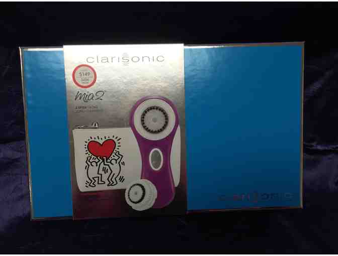 Clarisonic Mia 2 with Keith Haring Travel Bag and Additional Sensitive Brush Head