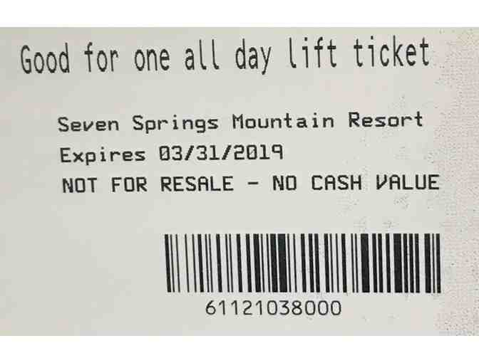 Seven Springs Lift Tickets