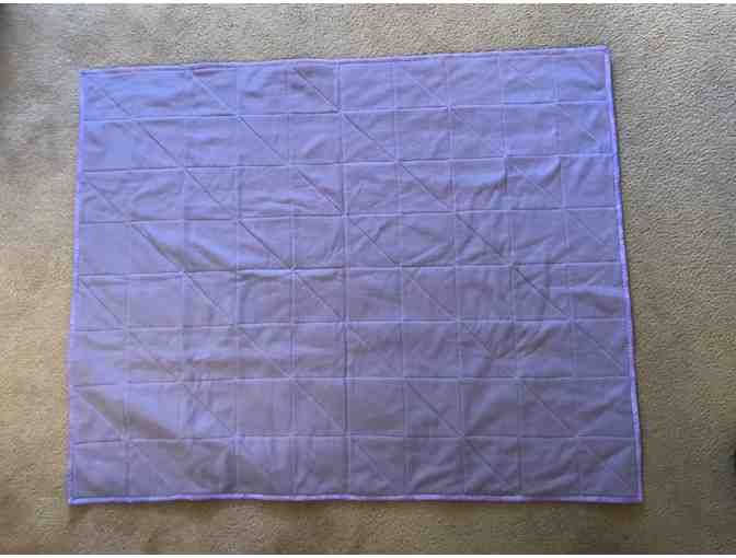 Baby Quilt of Pastel Colors