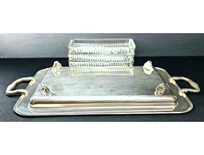 Silverplate Relish Tray
