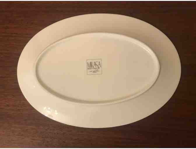 Mikasa Ribbon Holly Christmas Butter Tray