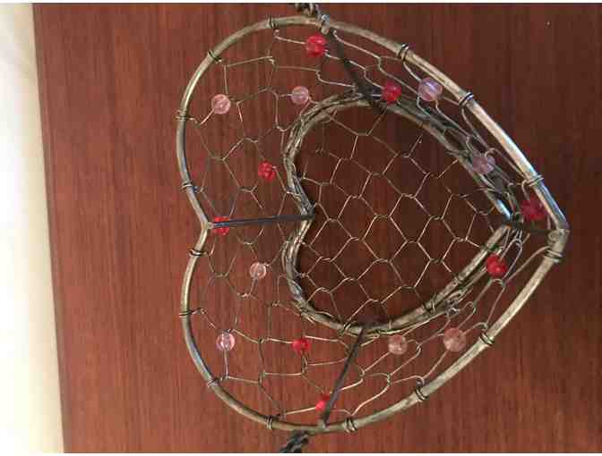 'Unreal' Chocolate Assortment in Heart Shaped Wire Basket