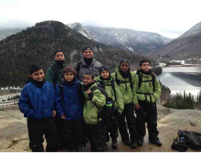 A gift of the outdoors:  Sponsor a Jordan Boys & Girls Club Hiking Trip