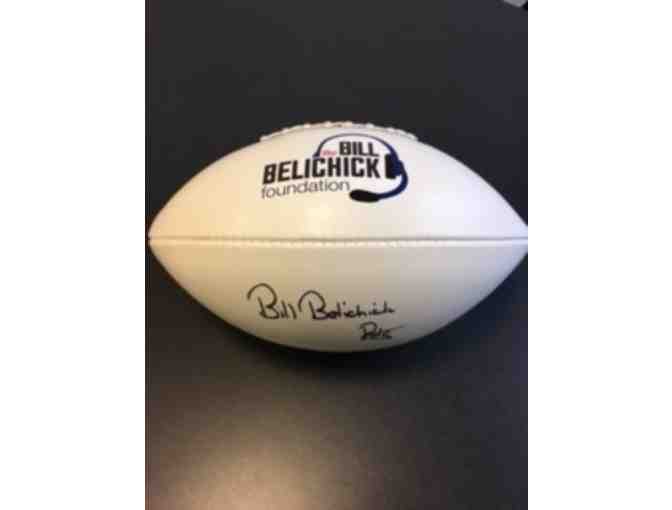 Bill Belichick Foundation's BBF Huddle- Autographed Football