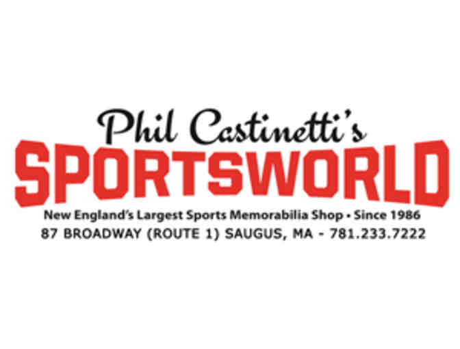 Bruins' legend Johnny Bucyk Autographed/Framed + Sports Memorabilia $50 gift card