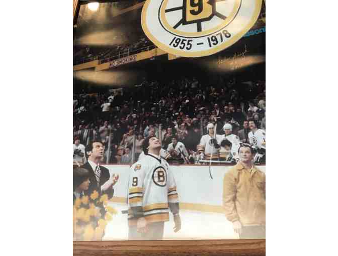 Bruins' legend Johnny Bucyk Autographed/Framed + Sports Memorabilia $50 gift card