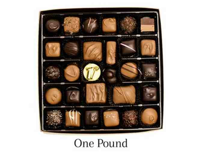 Tiffany and Co Champagne Flutes, Fine Chocolates