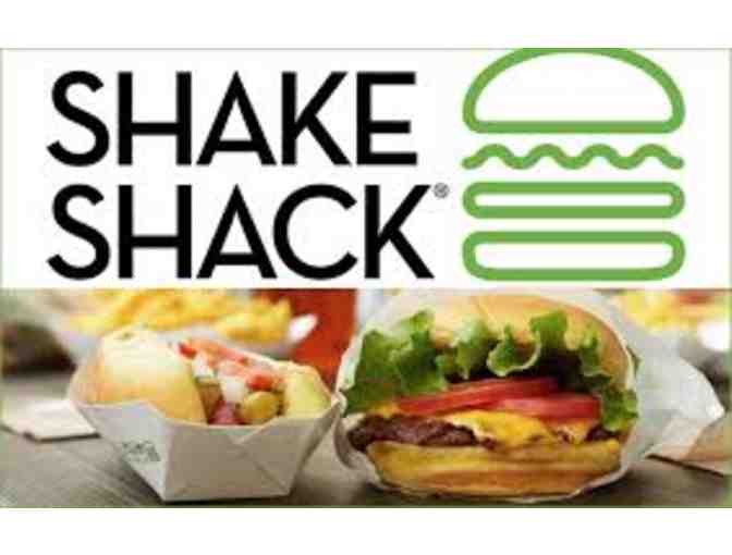 2 tickets to Blue Man Group plus a gift certificate to Shake Shack