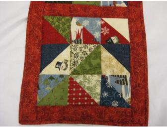 Quilted Christmas Table Runner