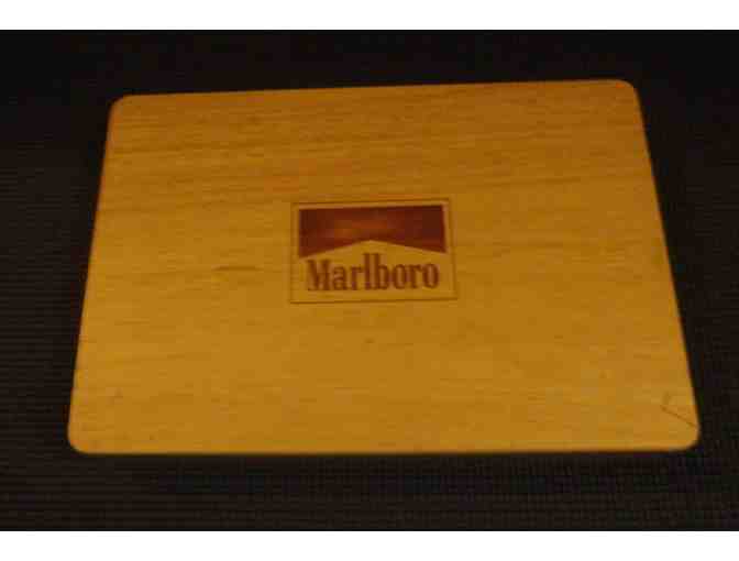 Marlbolo Wooden Two Deck Poker Set