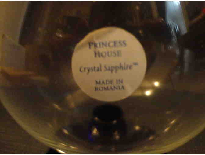 Princess House Cystal Hurricane & Planter Arranger