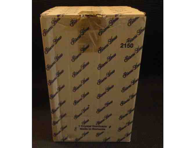 Princess House Cystal Hurricane & Planter Arranger