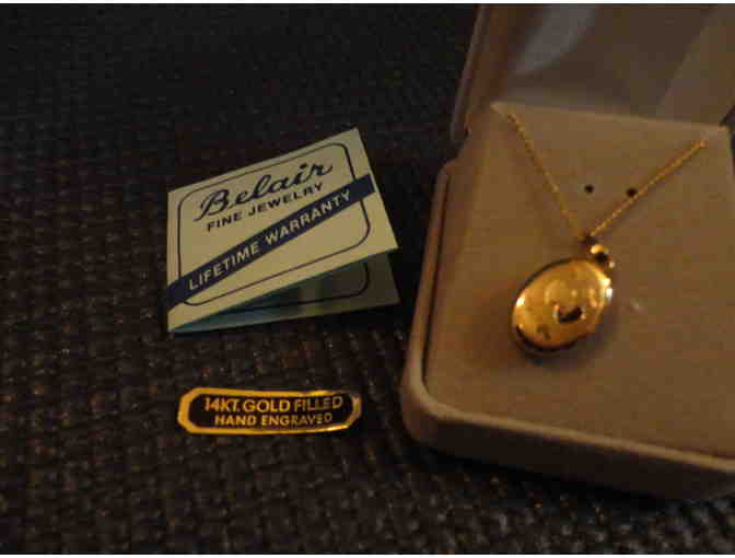 Gold Locket Necklace