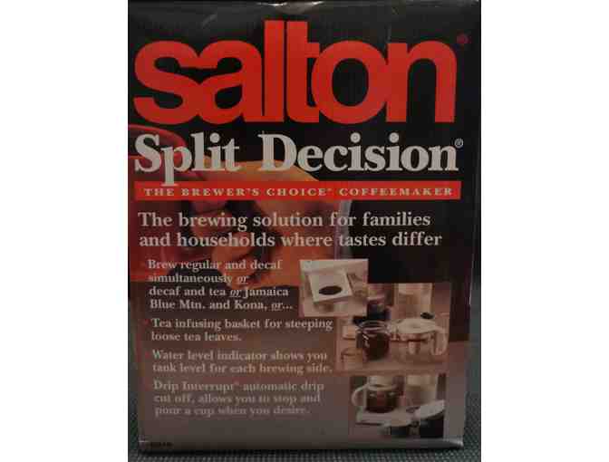 Split Decision Coffee Maker