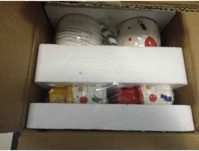 Ceramic Snowman Mug Set of 4