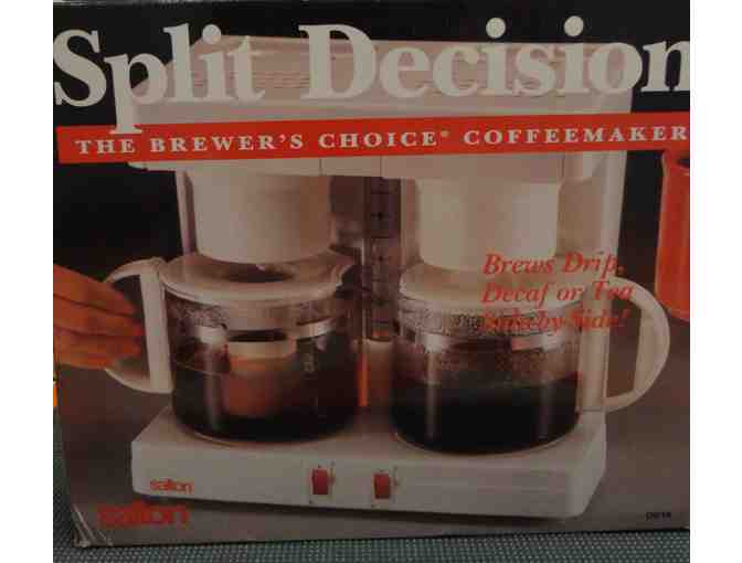 Split Decision Coffee Maker