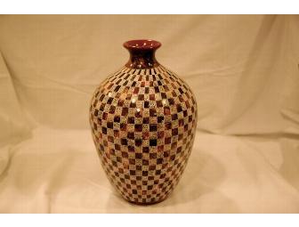 Multi-colored Handmade Vase