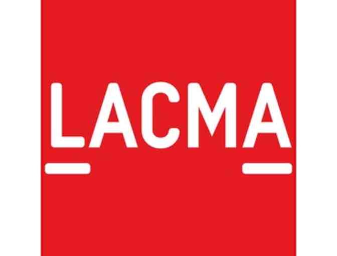 Six LACMA VIP Guest Passes which includes general and specially ticketed exhibitions